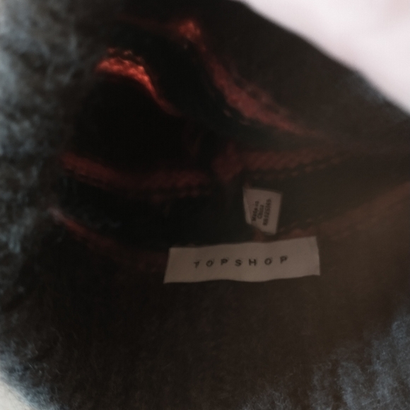 TOPSHOP Ribbed & Cuffed Beanie NEW WITH TAGS - Picture 6 of 8